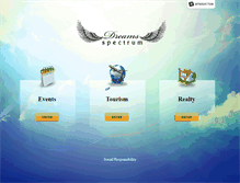 Tablet Screenshot of dreamsspectrum.com